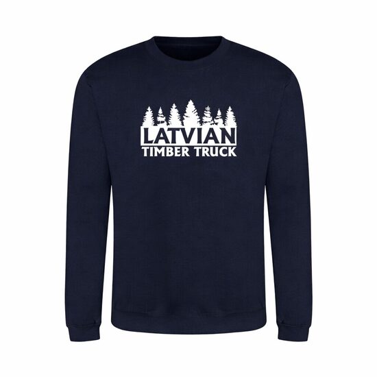 SILTIE DŽEMPERI LATVIAN TIMBER TRUCK, TUMŠI ZILS 