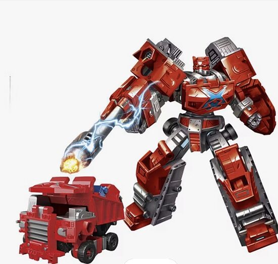“Blaze Force 5” transformējoša robota rotaļlieta.