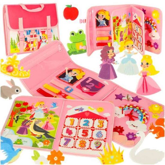 ROZĀ AKTIVITĀŠU KOFERIS, PRINCESES 