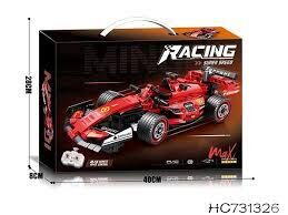 SARKANA FORMULAS MAŠĪNA/KONSTRUKTORS AR TĀLVADĪBAS PULTI 