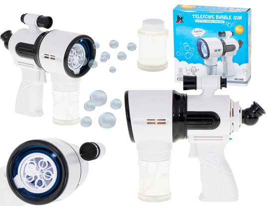 ZIEPJU BURBUĻU PISTOLE BALTA