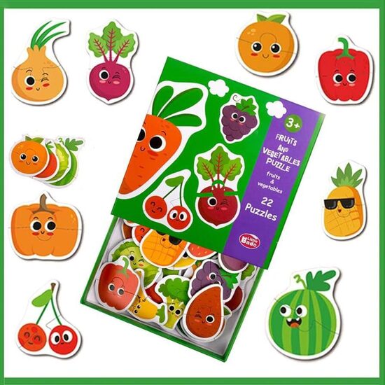 PUZĻU KOMPLEKTS AR DĀRZEŅIEM UN AUGĻIEM, 22. GAB.