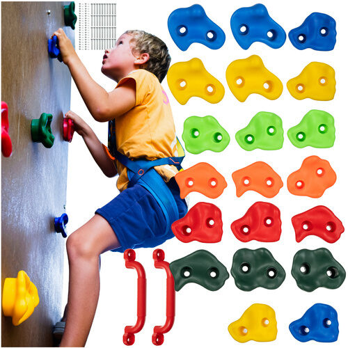 Kruzzel 25395 Climbing Grips 22 pcs