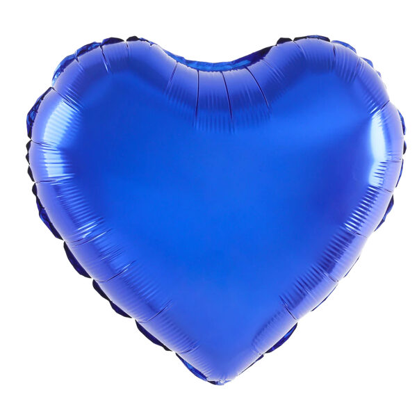 Folija balons-zila sirsniņa