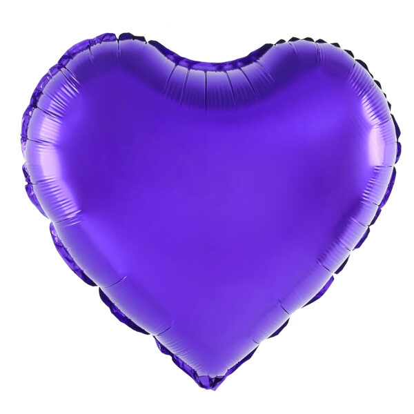 Folija balons-violeta sirsniņa