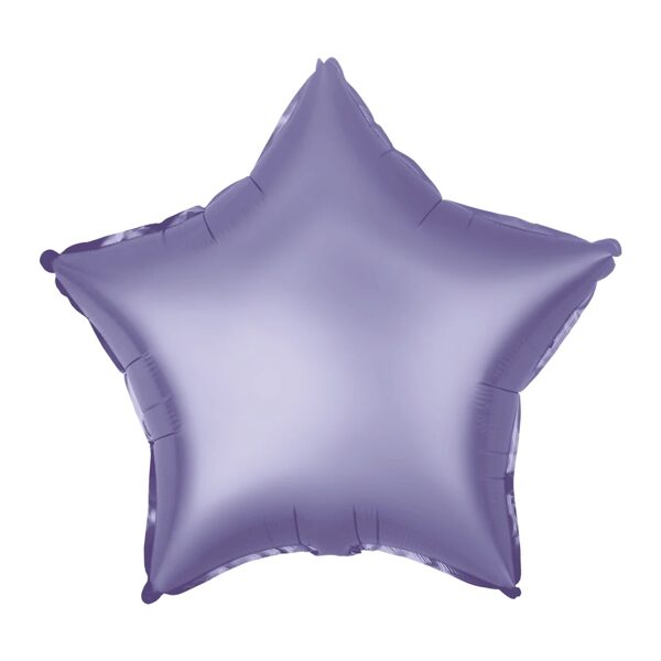 Folija balons-matēta violeta zvaigznīte
