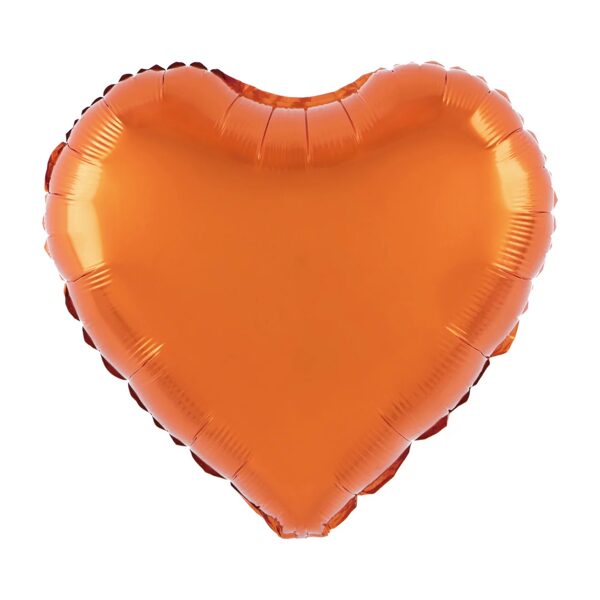 Folija balons-orandža sirsniņa